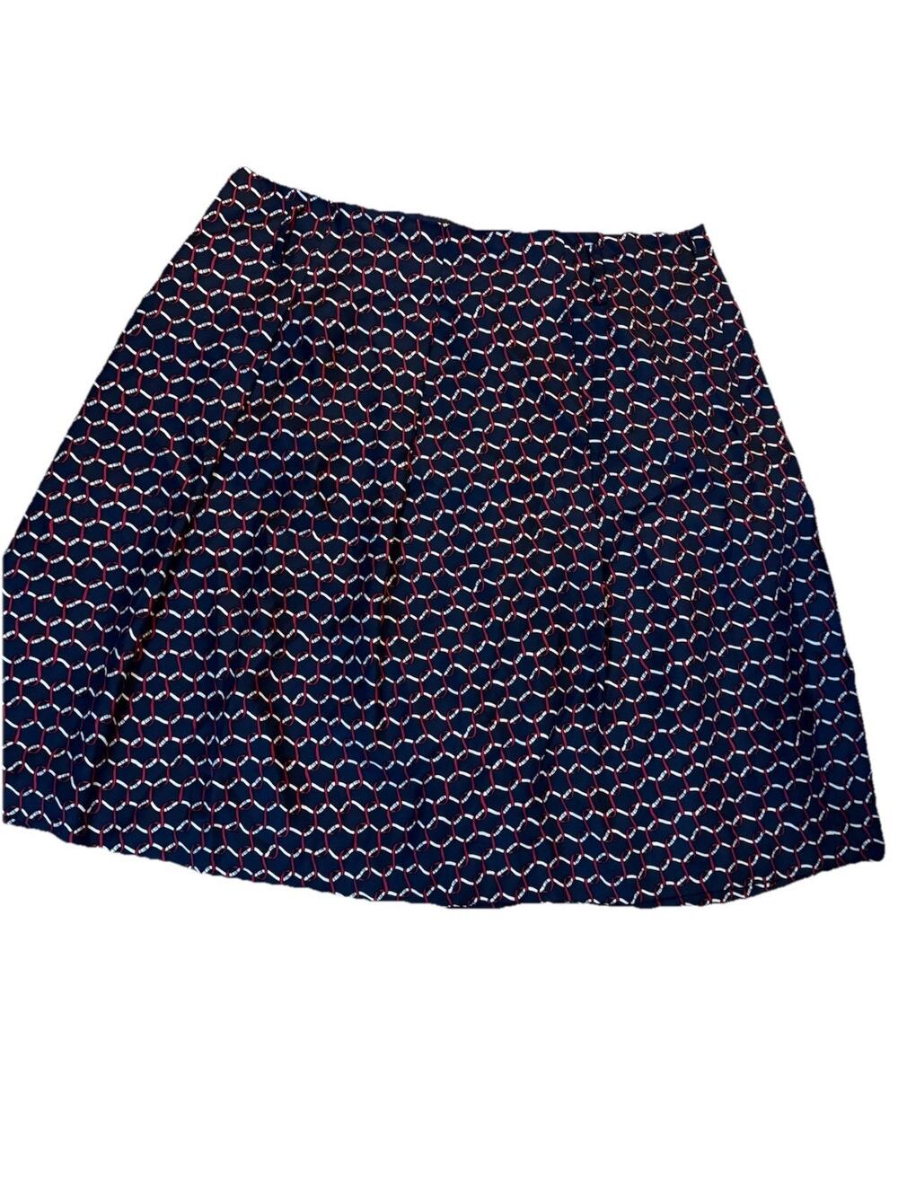 TALBOTS Women’s Pure Silk Pleated Knee-Length Skirt Size 18